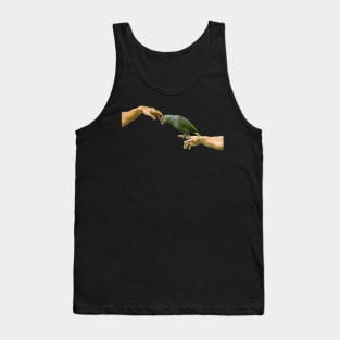 Michelangelo's Blue Fronted Amazon Tank Top